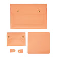 S178 3 In 1 Leather Waterproof Laptop Liner Bag, Size: 14 inches(Honeydet Oranges) - 14.1 inch by PMC TechLife | Online Shopping South Africa | PMC TechLife | Buy Now Pay Later Mobicred