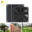 3W High Speed and Long Life Outdoor Solar Pet Exhaust Fan - Others by PMC TechLife | Online Shopping South Africa | PMC TechLife