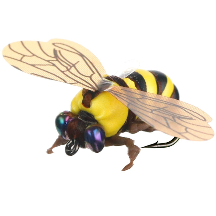 Floating Bionic Bee Road Bait Insect Fake Bait(8-3b)