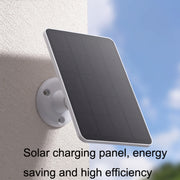 CSP-4W Low Power Surveillance Camera Doorbell Solar Charging Pad(Black)
