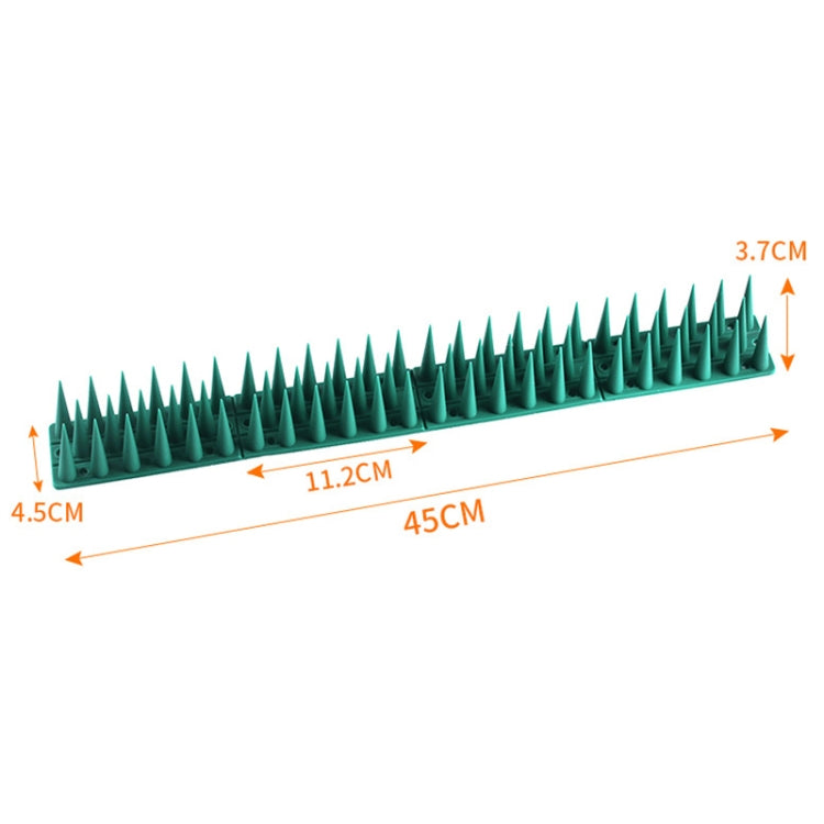 Plastic Bird Repellent Thorns Fence Anti-climb Nails(Grey)