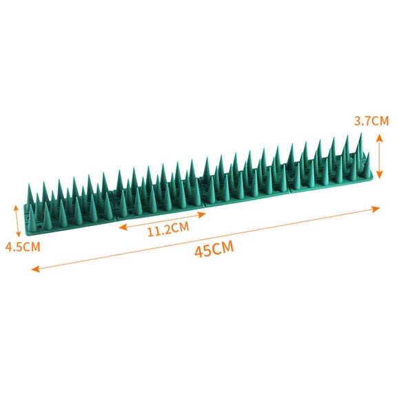 Plastic Bird Repellent Thorns Fence Anti-climb Nails(Grey)