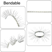 10 Sets 25cm Long Stainless Steel Bird Repellent Thorn Anti-cat Thorn Bird Device