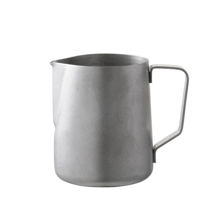304 Stainless Steel Coffee Pot with Scale, Spec: 600ml (Retro Beak)