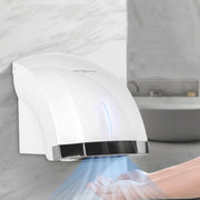 Interhasa  220V 1800W Hot and Cold Switching Electric Hand Dryer,Model: A1003 Silver���CN Plug