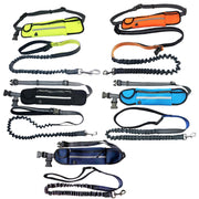 Pet Run Traction Rope Portable Waist Bag(Orange)