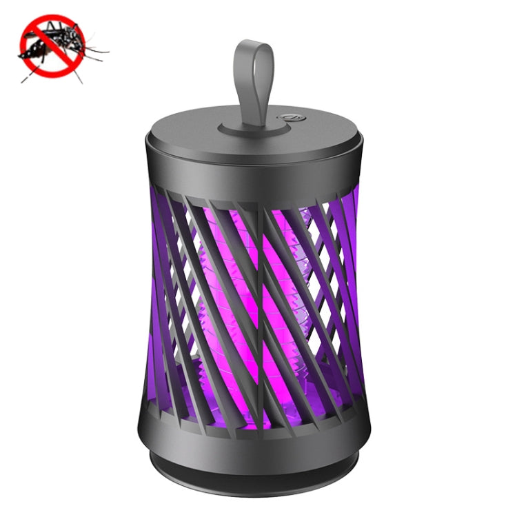 C16 Silent Electric Mosquito Killer Home USB Night Light(Dark Gray)