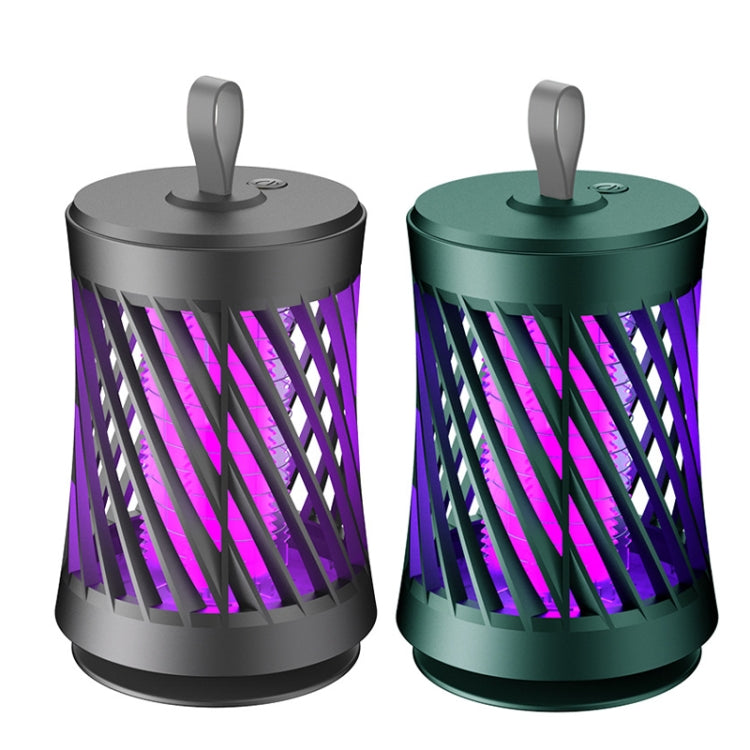 C16 Silent Electric Mosquito Killer Home USB Night Light(Dark Gray)