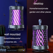 C16 Silent Electric Mosquito Killer Home USB Night Light(Dark Gray)