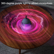 L01 Portable Electric Shock Mosquito Killer Lamp Home Outdoor Photocatalyst Fly Killer(White)
