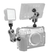 2.5cm Ball Head Clip for Action Camera Underwater Video Camera Light Diving Joint(Black)