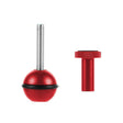 Ball Head Adapter Adjustable Screw Fixed Mount  Camera Underwater Diving Photography Lights Bracket(1/4 Inch Red) - Connection Mount by PMC TechLife | Online Shopping South Africa | PMC TechLife | Buy Now Pay Later Mobicred