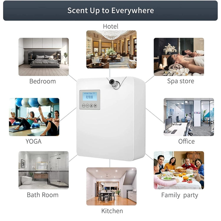 Intelligent Remote Mobile Phone Control Automatic Aromatherapy Machine(US Plug)