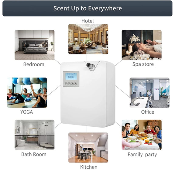Intelligent Remote Mobile Phone Control Automatic Aromatherapy Machine(UK Plug)