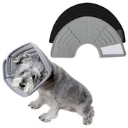 Pet Grooming Anti-Bite Neck Ring, Specification: S(Grey)