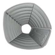 Pet Grooming Anti-Bite Neck Ring, Specification: XL(Grey)