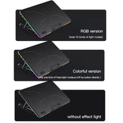 CoolCold F5  Laptop Radiator Bracket Office Desk Adjustable Laptop Cooler,Style: Fantasy Edition