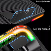 CoolCold F5  Laptop Radiator Bracket Office Desk Adjustable Laptop Cooler,Style: Fantasy Edition