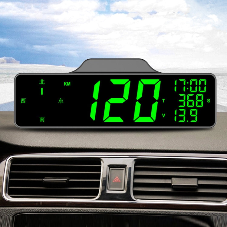 9.0 Inch Screen Car HUD Car Head-up Display Compass Multifunction GPS Speedometer
