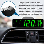 9.0 Inch Screen Car HUD Car Head-up Display Compass Multifunction GPS Speedometer