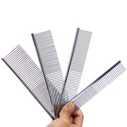 Stainless Steel Pet Comb Pet Hair Comb, Specification: XS