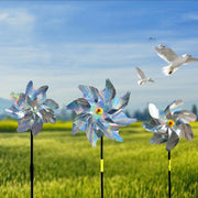 Balcony Garden Farmland Bird Catcher Reflector Anti-bird Laser Windmill, Style: Eight