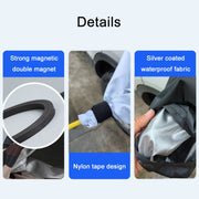 New Energy Vehicle Charging Port Water-resistant Protective Cover, Color: Silver