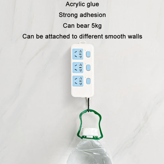 Traceless Wall Hanging Multifunction Plug-in Rack, Specification: Double
