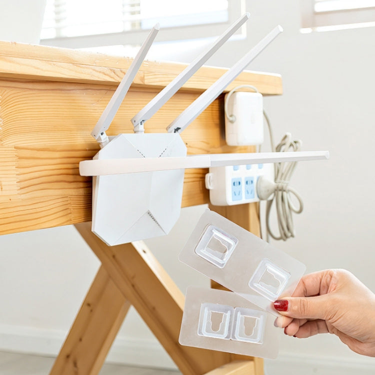 Traceless Wall Hanging Multifunction Plug-in Rack, Specification: Double