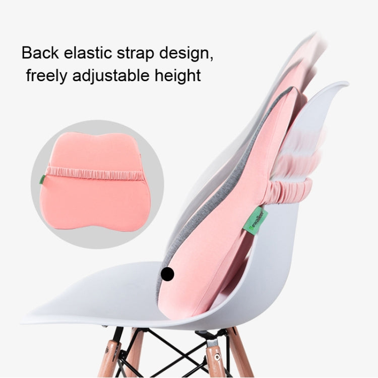 Memory Foam Lumbar Pillow Office Seat Lumbar Cushion(Tibetan)