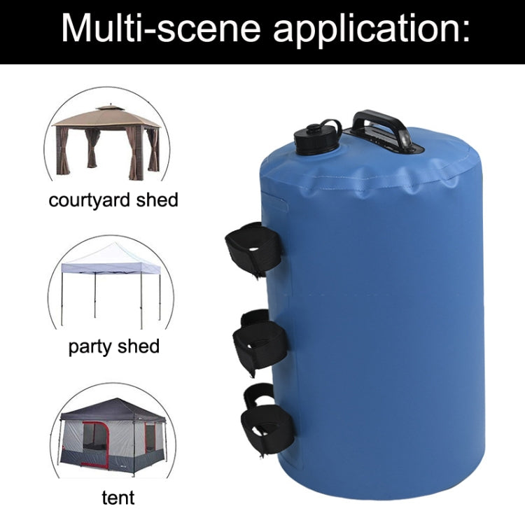 Water And Sand Multi-Function Tent Windproof Fixed Water Bag, Size: 24x45cm(Green)