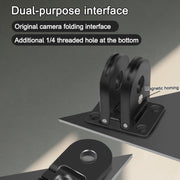 Metal Folding Magnetic Replacement Base for GoPro HERO10 Black / HERO9 Black / HERO8 Black/MAX