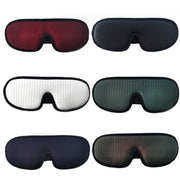 3D Breathable Shading Eye Protection Sleep Eye Mask(White)