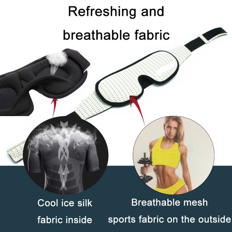 3D Breathable Shading Eye Protection Sleep Eye Mask(Navy)