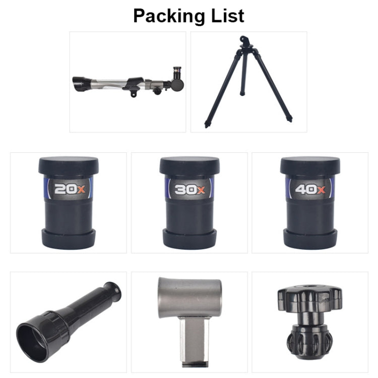 20-40 X Objective Lens Science and Education Telescope Toys(C2130)