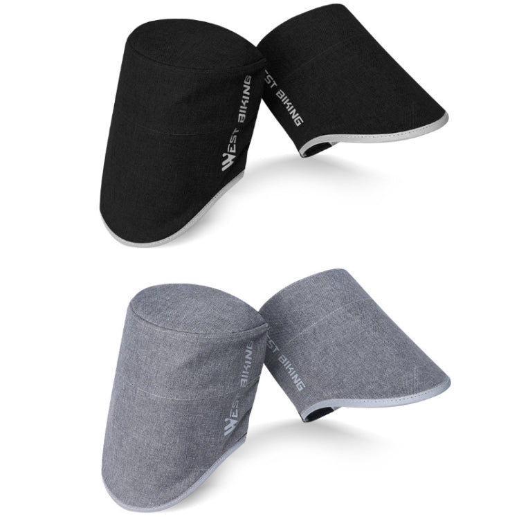 WEST BIKING Electric Vehicle Sunshade Water-resistant Windproof Handle Cover(Grey)