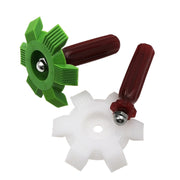 2 PCS Air Conditioner Blade Condenser Cleaning Fin Comb Brush(Green)