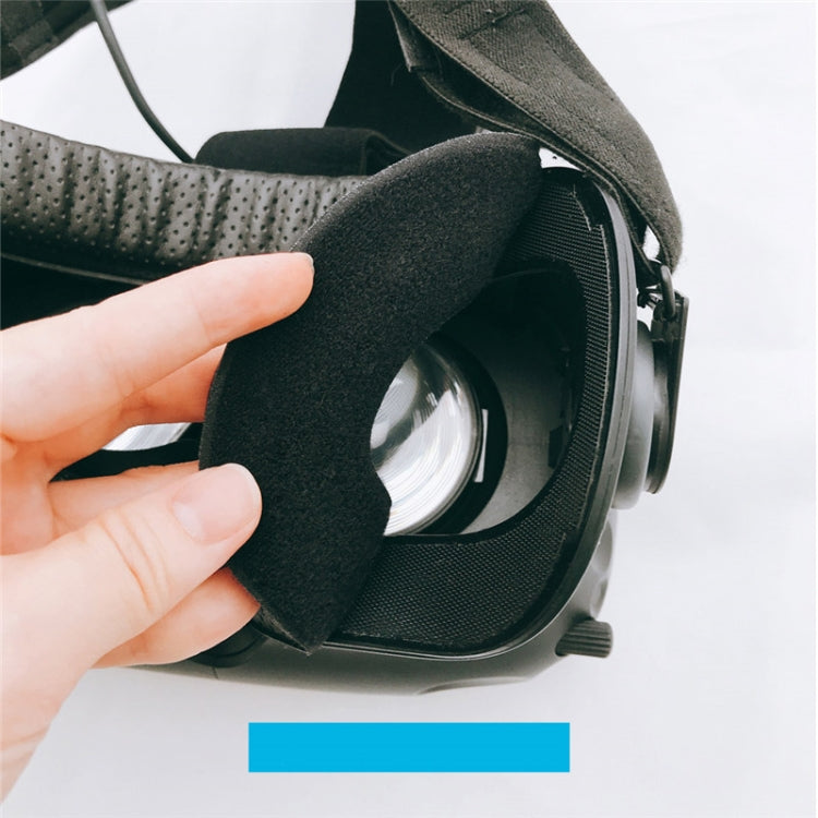 2 PCS PU Leather Face Foam Eye Mask  Cover For HTC VIVE Headset VR(Thick 2cm)