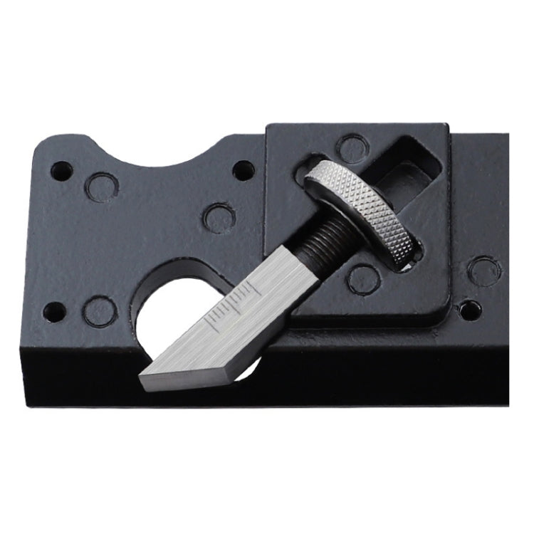 Adjustable Depth Woodworking Chamfering Planer, Specification: 1/4 Round Cutter Head