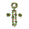 5 PCS CK-053 12-Color Petal Party Decoration Hawaiian Wreath(3) - Holiday Decorations by PMC TechLife | Online Shopping South Africa | PMC TechLife | Buy Now Pay Later Mobicred