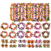 5 PCS CK-053 12-Color Petal Party Decoration Hawaiian Wreath(3)