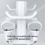 VR Stand Headset Display And Controller Holder Mount For Meta Quest 2(White)