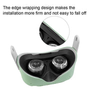 Silicone Non-Slip Protective Cover for Meta Quest 2 VR Glasses Accessories(Black)