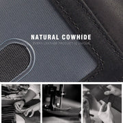 HUMERPAUL BP993 RFID Anti-Theft Brush Pocket Card Bag Suitable For AirTag(Dark Brown)