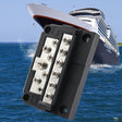 AOA1903 RV Bus Bar 12PIN 100A 32V High Current Copper Bar Wiring Bar(Black) - Booster Cable & Clip by PMC Jewellery | Online Shopping South Africa | PMC Jewellery | Buy Now Pay Later Mobicred