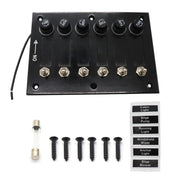 3 Groups Shake Switch AOS3045 Switch Panel Marine Retrofit Each With Independent Fuse Protection