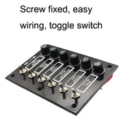 3 Groups Shake Switch AOS3045 Switch Panel Marine Retrofit Each With Independent Fuse Protection