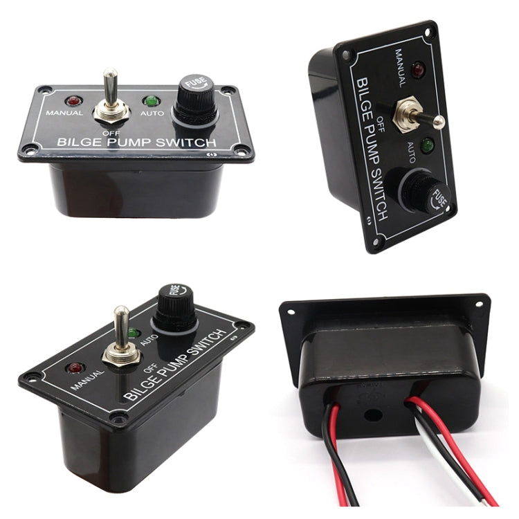 AOS3050AF Bilge Pump Switch 1 Group Rocker With Indicator Light With Overload Protection