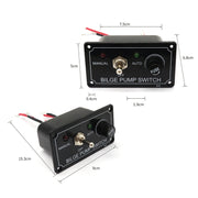 AOS3050AF Bilge Pump Switch 1 Group Rocker With Indicator Light With Overload Protection