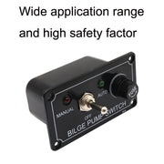 AOS3050AF Bilge Pump Switch 1 Group Rocker With Indicator Light With Overload Protection